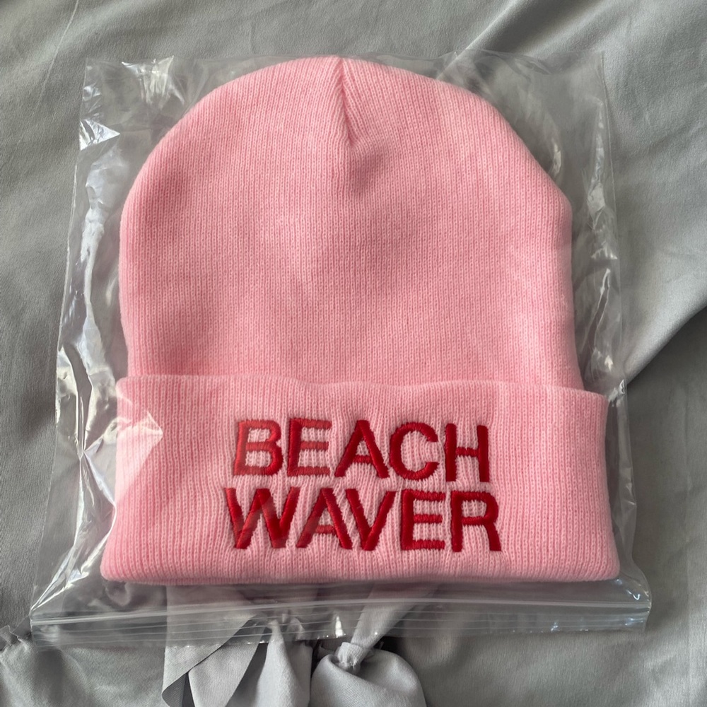 Pink Beachwaver Beanie Nip - image 1
